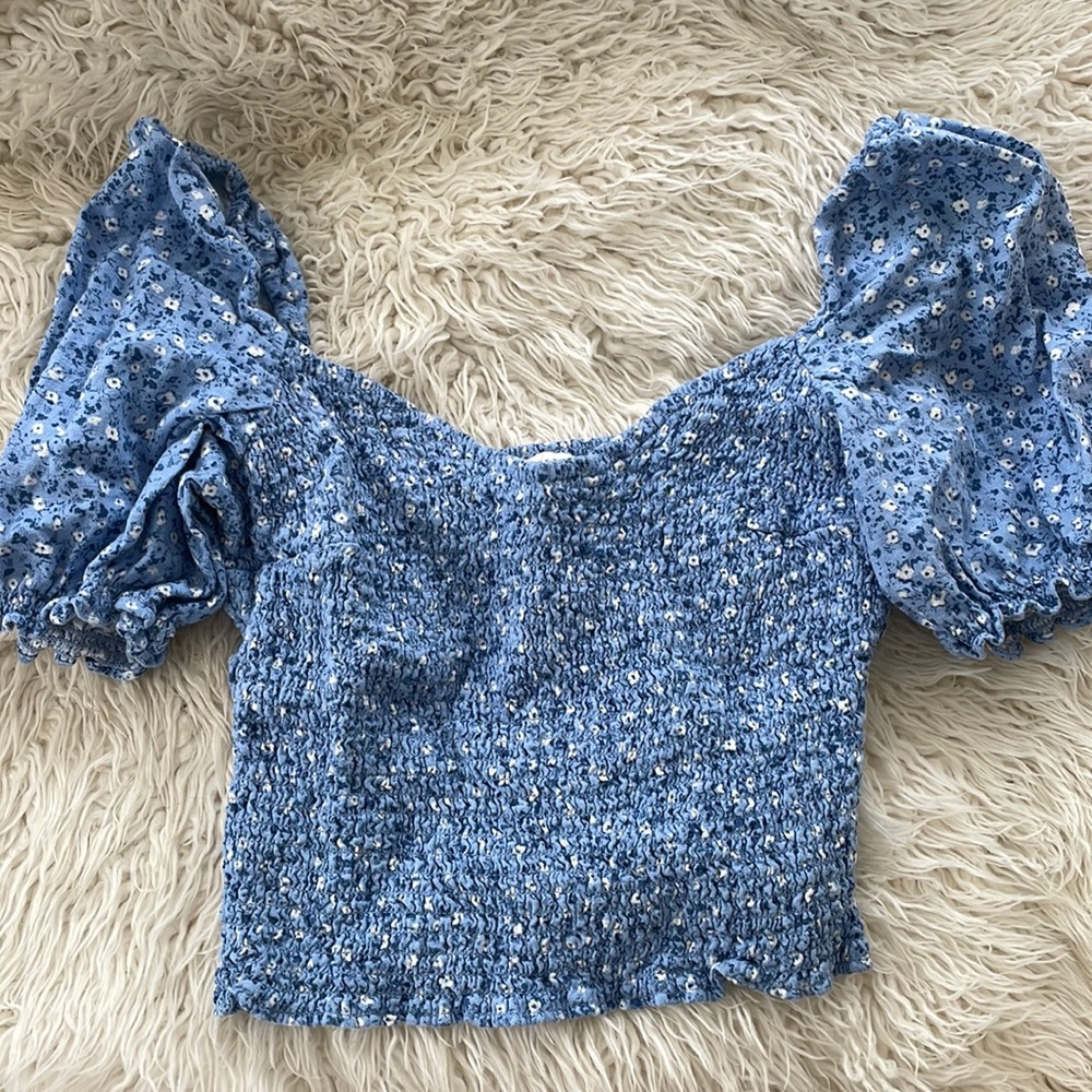 Abercrombie & Fitch Floral Blouse